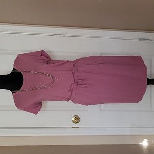 EUC 32 Degrees Cool pink dress